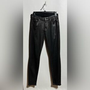 7 for‎ all mankind Women’s Gunmetal Skinny Jeans Size 27 Length 30” New